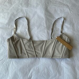 SKIMS Gray Bikini Swimwear